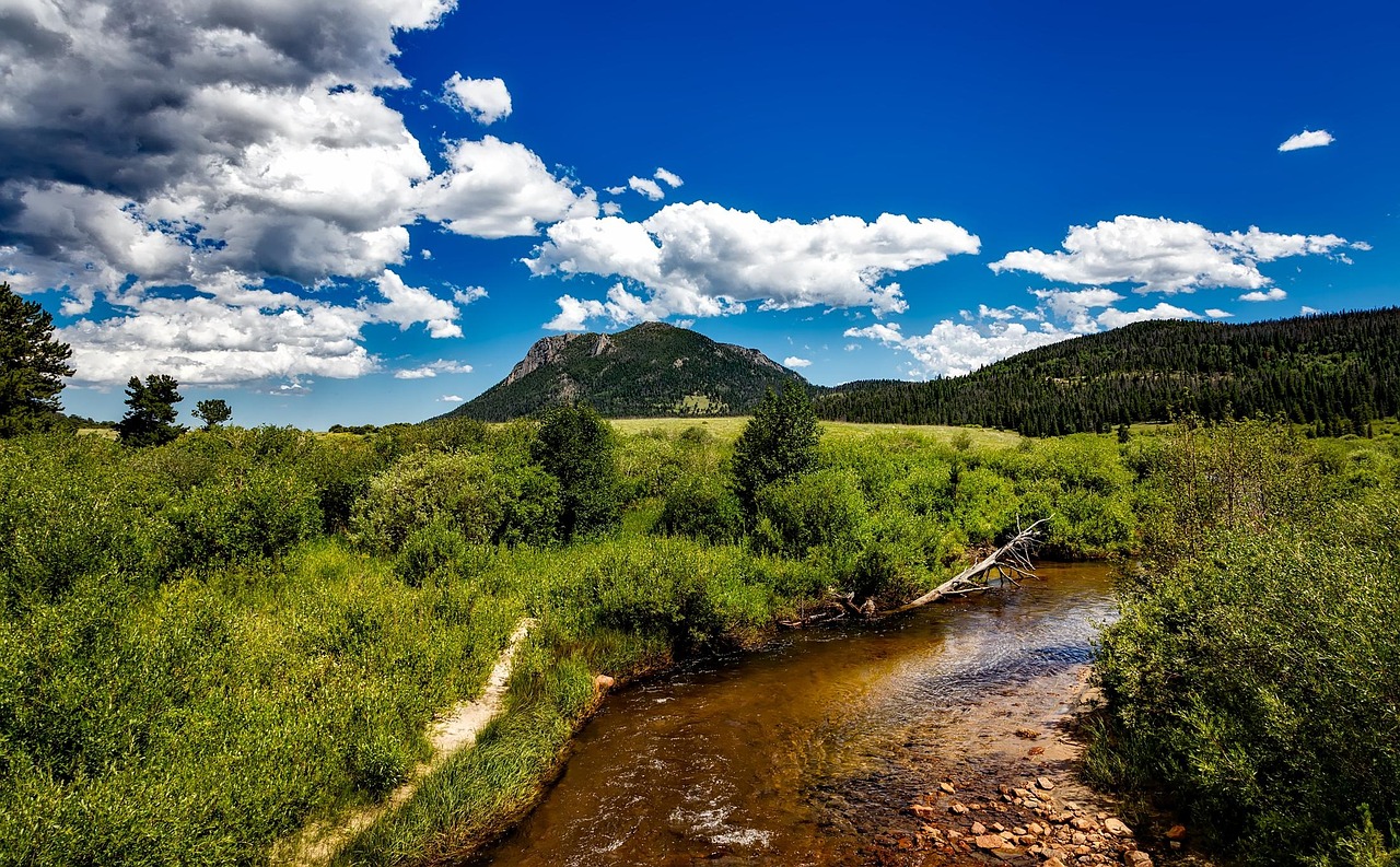 Colorado Rocky Mountains landscape near Gunnison