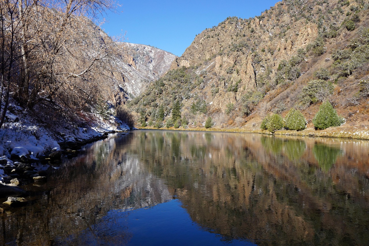 Gunnison River valley landscape
