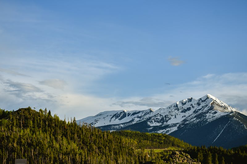 Colorado Rocky Mountains landscape near Gunnison